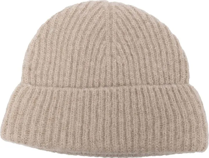 Ribbed-Knit Beanie