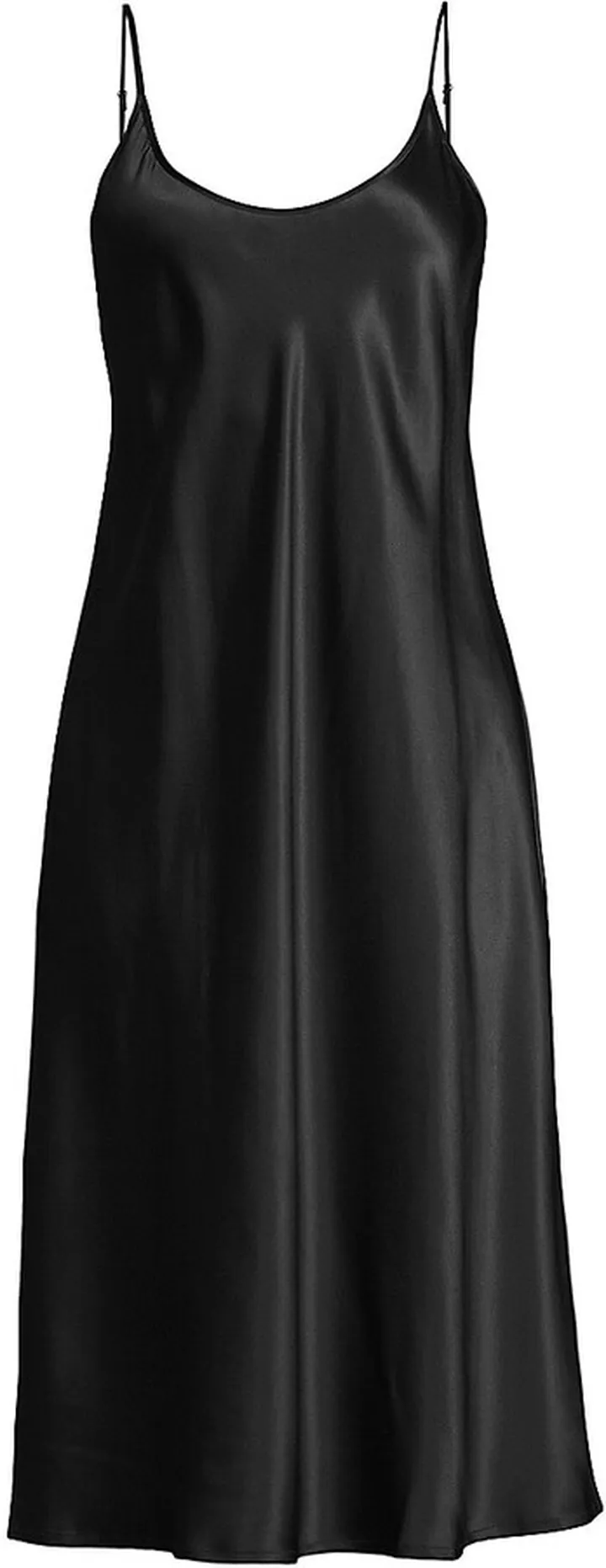 Midi Silk-Blend Night Gown