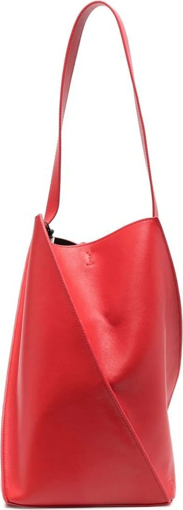 Twist Leather Tote