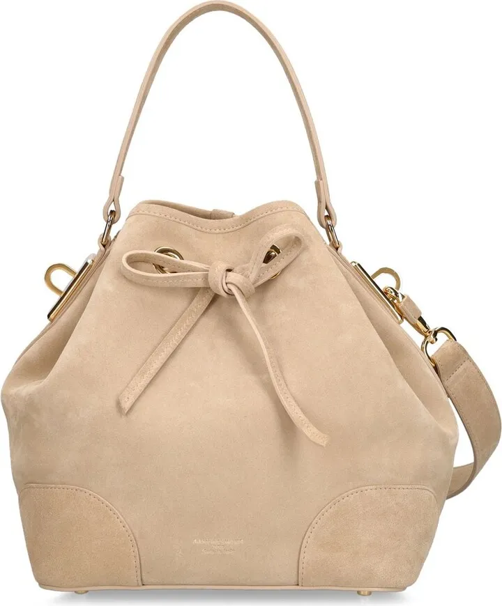 Medium BBag suede bucket bag