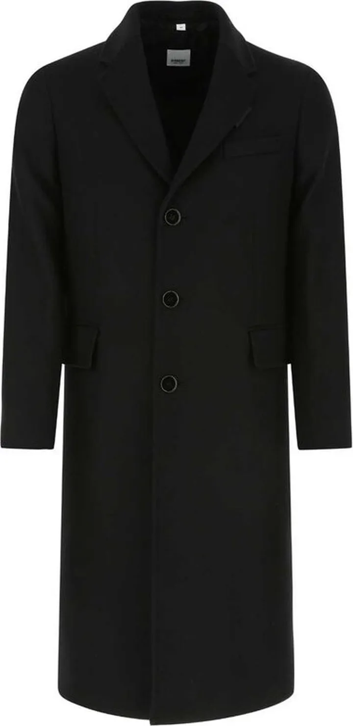 Burberry Logo Patch Longline Coat