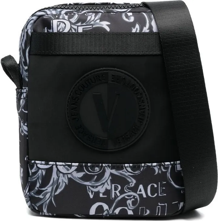 Graphic-Print Cross-Body Bag