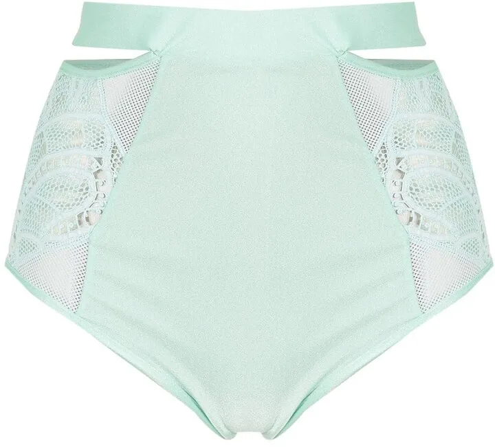 Camila high-waisted bikini bottoms