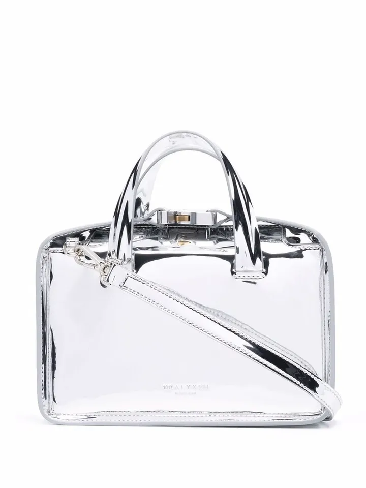 Brie metallic tote