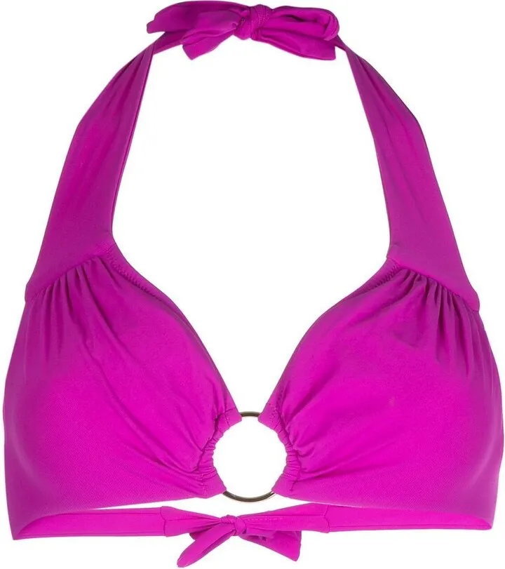 Brussels halterneck bikini top