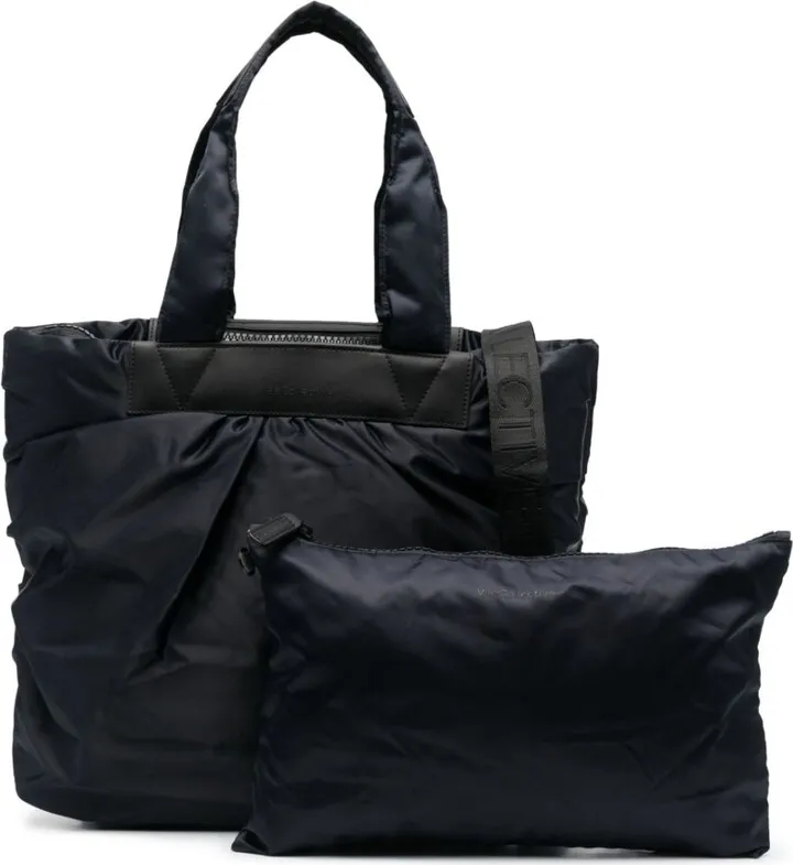 Caba faux-leather shopper bag