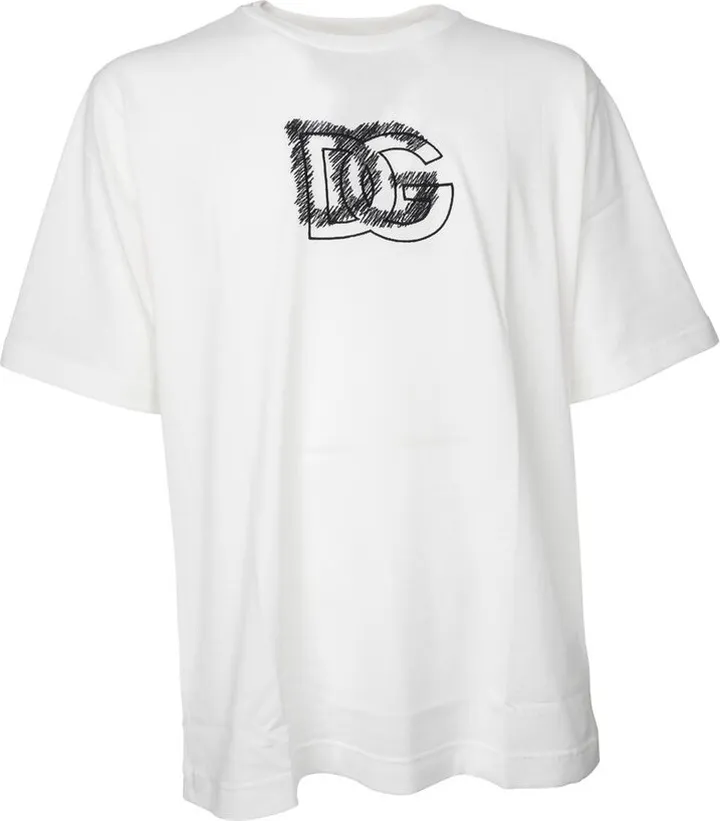 Dolce & Gabbana Logo Detailed Crewneck T-Shirt