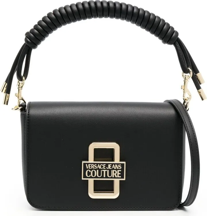 Faux-Leather Shoulder Bag