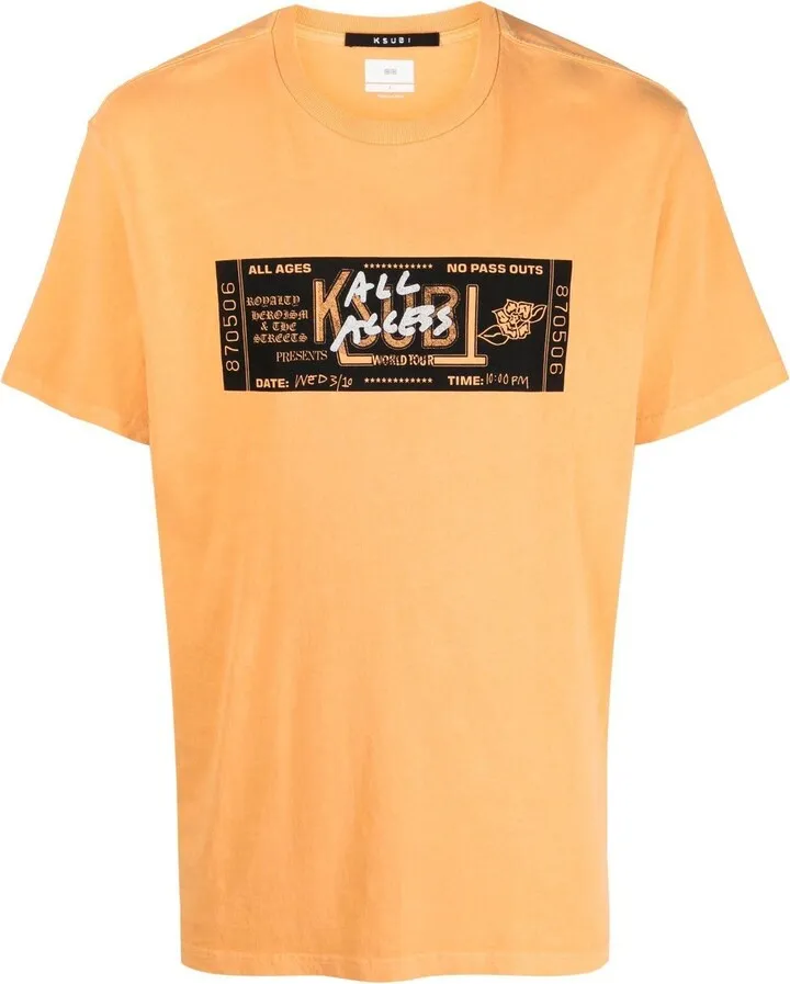 logo-print cotton T-shirt