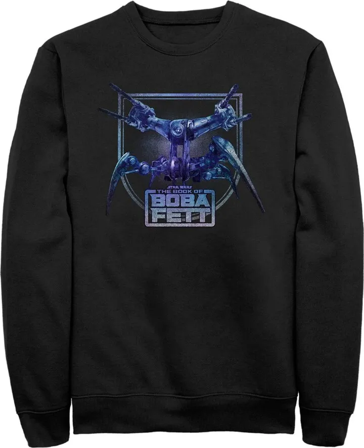 Men's Star Wars: The Book of Boba Fett Annihilator Droid Sweatshirt - Black - Small