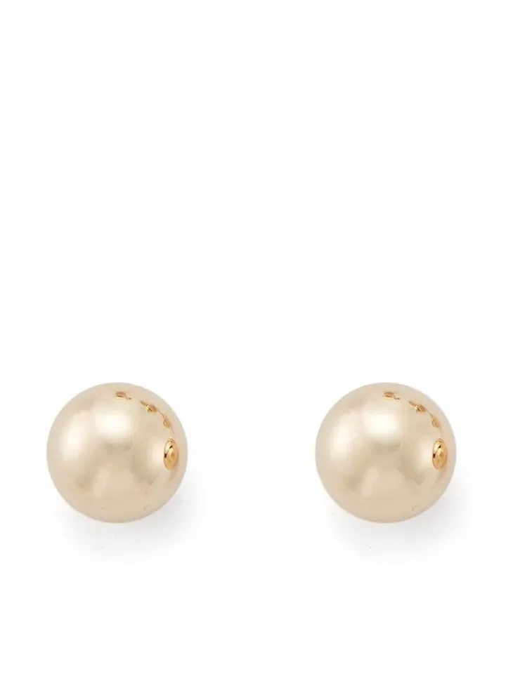 14kt Yellow Gold Ball Stud Earrings