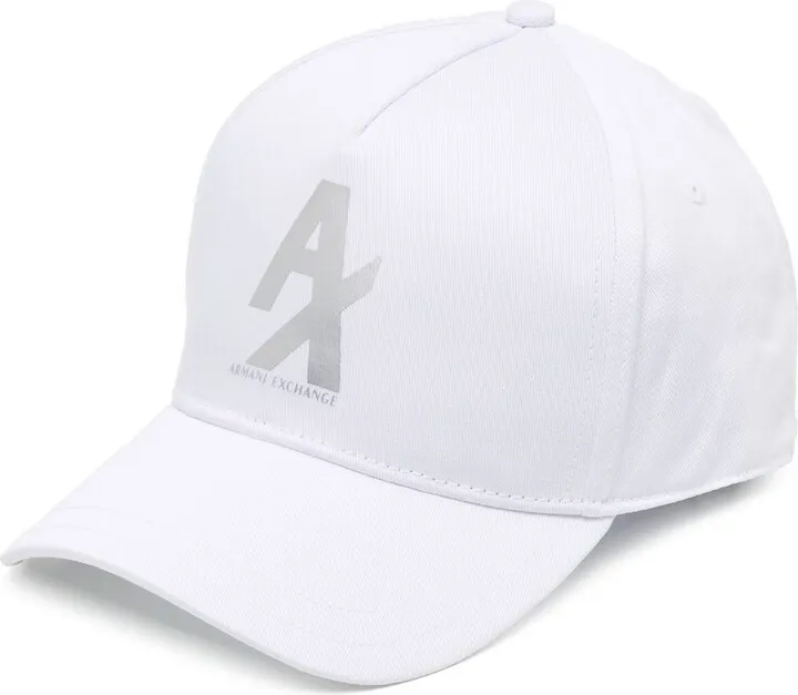 Logo-Print Detail Baseball Cap