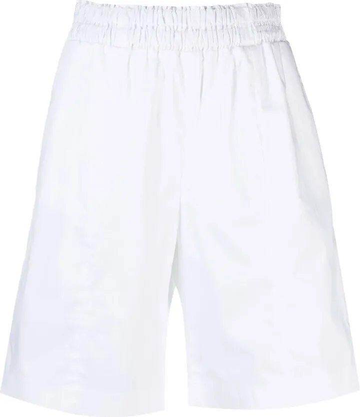 Oversize Cotton Shorts