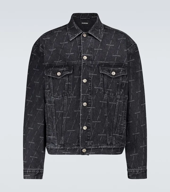 Logo denim jacket