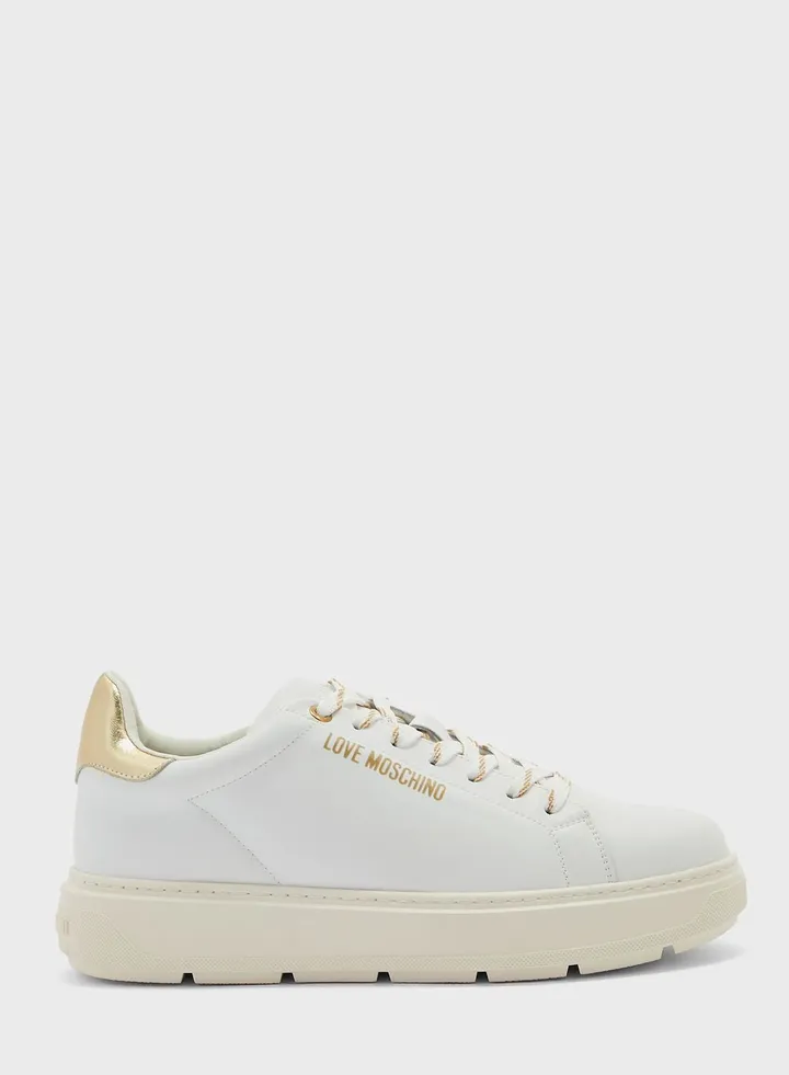 Lace Up Low Top Sneakers