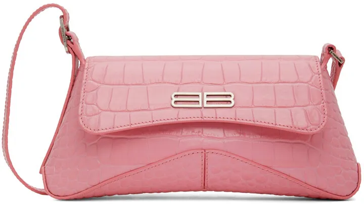 Balenciaga Pink Small XX Flap Shoulder Bag