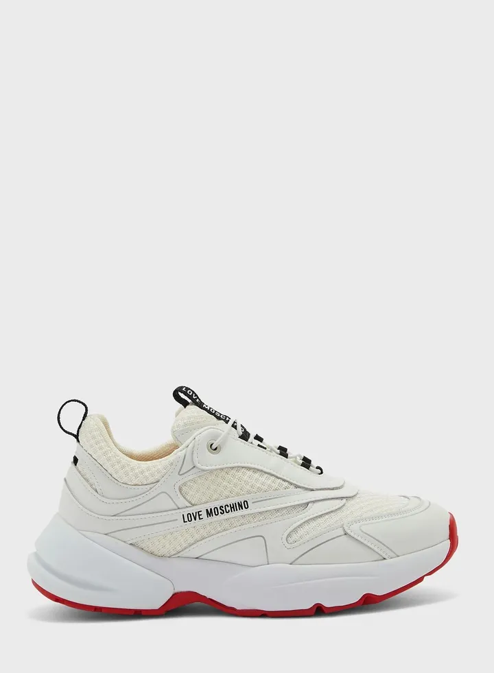 Lace Up Low Top Sneakers
