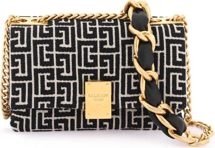 Jacquard Fabric Small 1945 Soft Bag