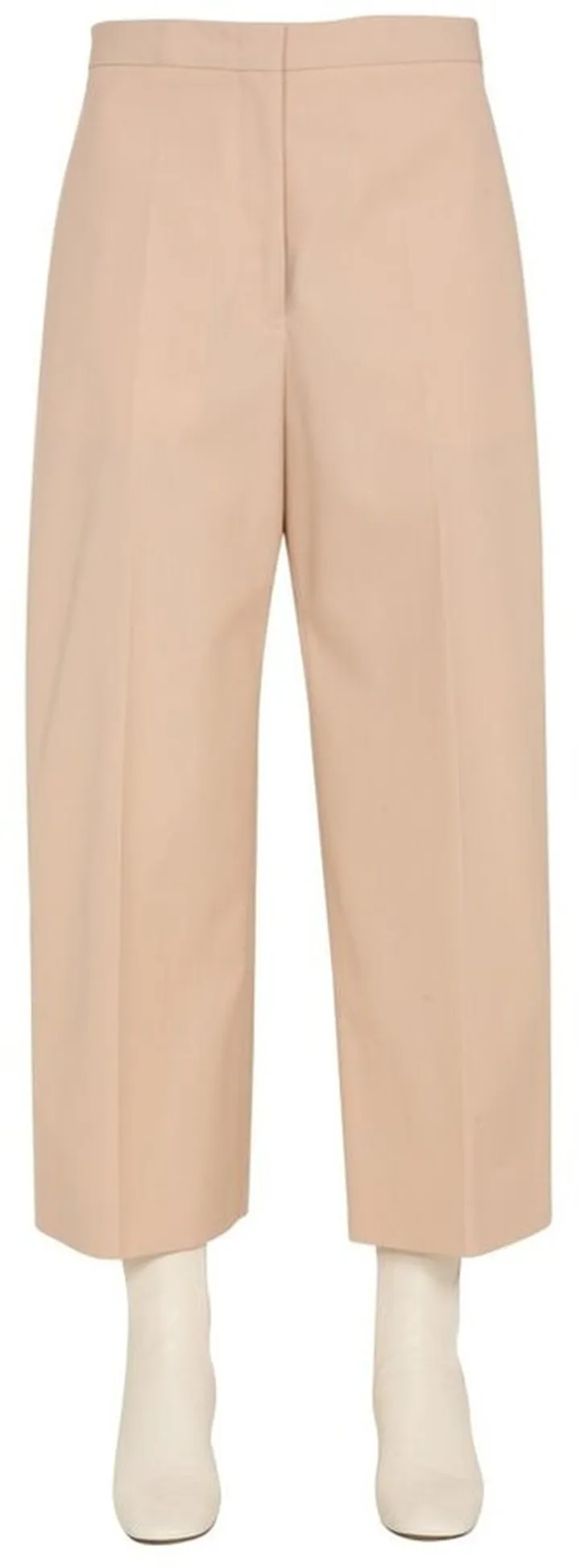 Jil Sander Wide-Leg Cropped Trousers