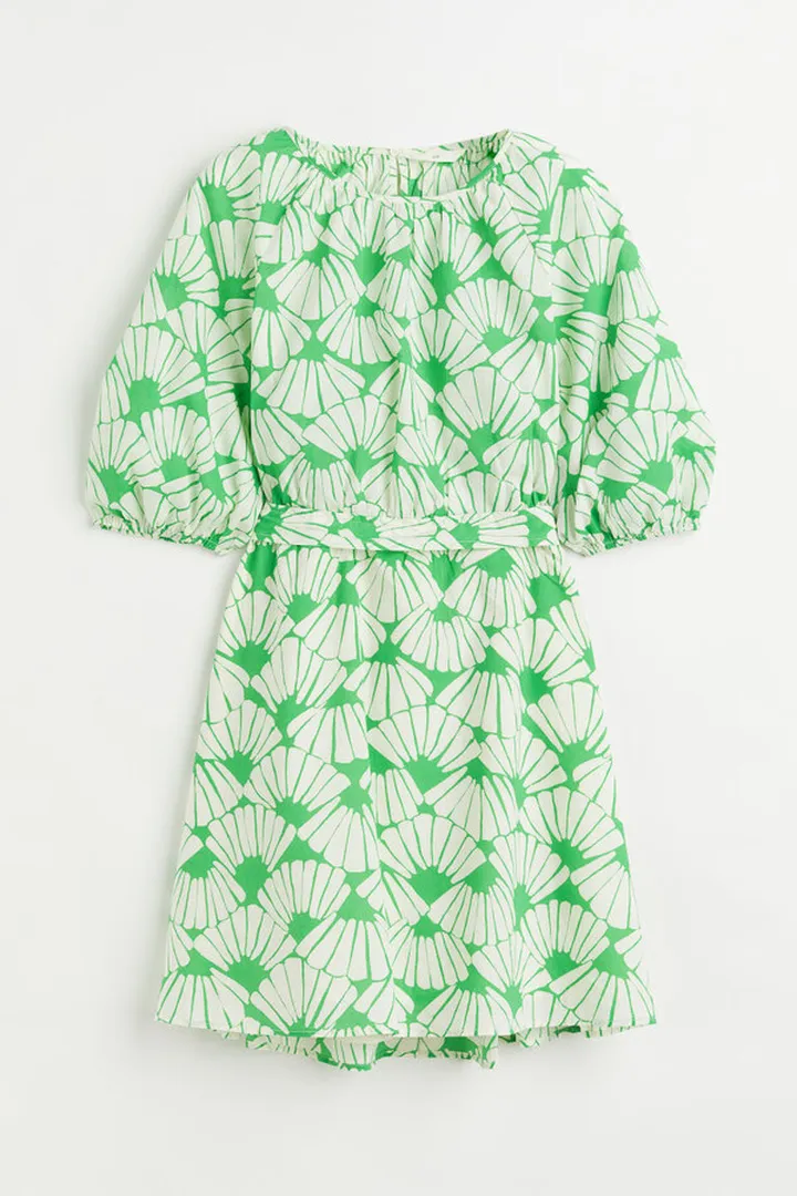 Tie-back Dress