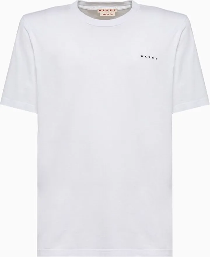 Marni Logo-Printed Crewneck T-Shirt