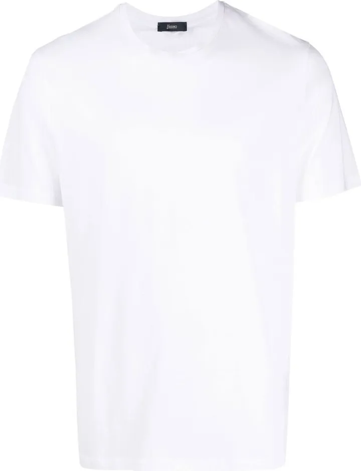 logo-plaque cotton T-shirt