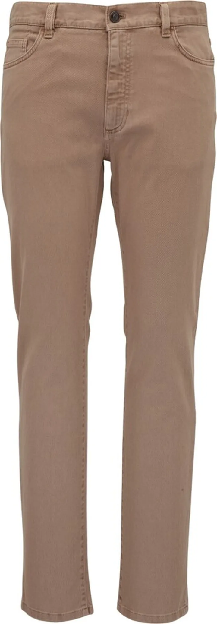 Slim-Cut Leg Trousers