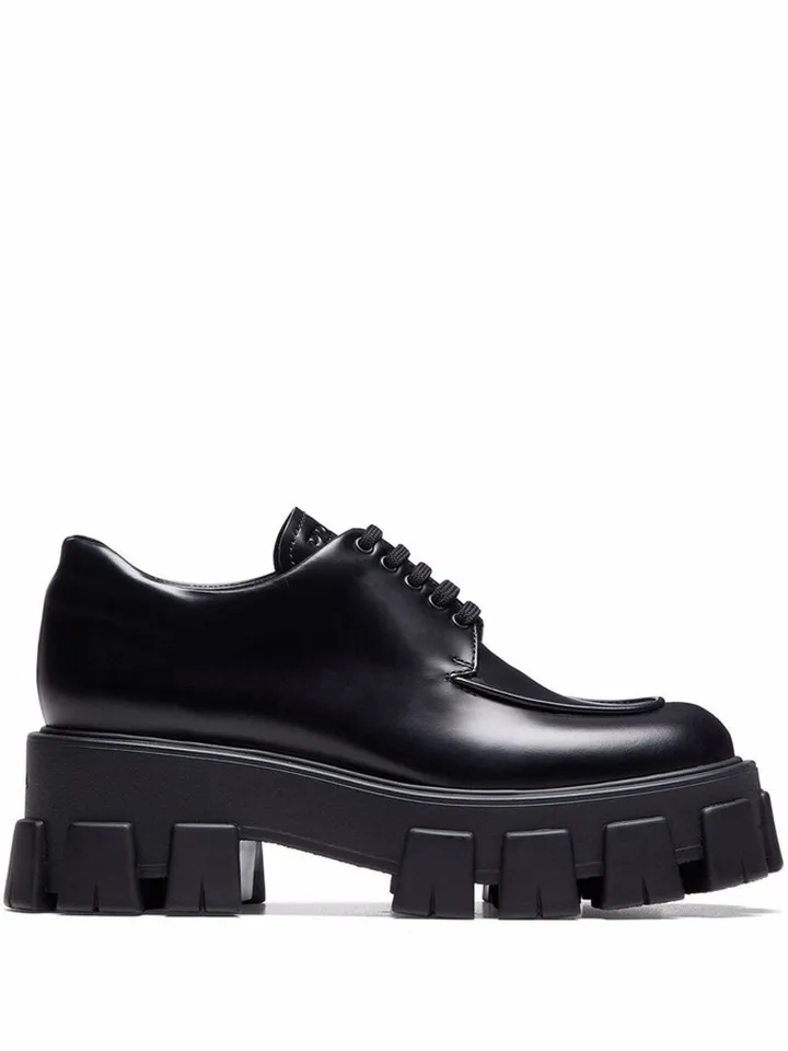 Monolith lace-up shoes