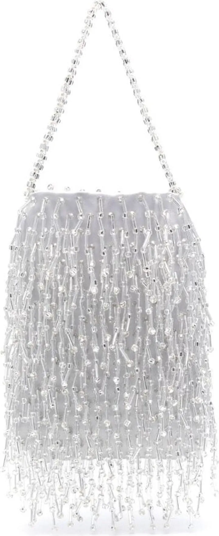 Beaded-Fringes Tote Bag