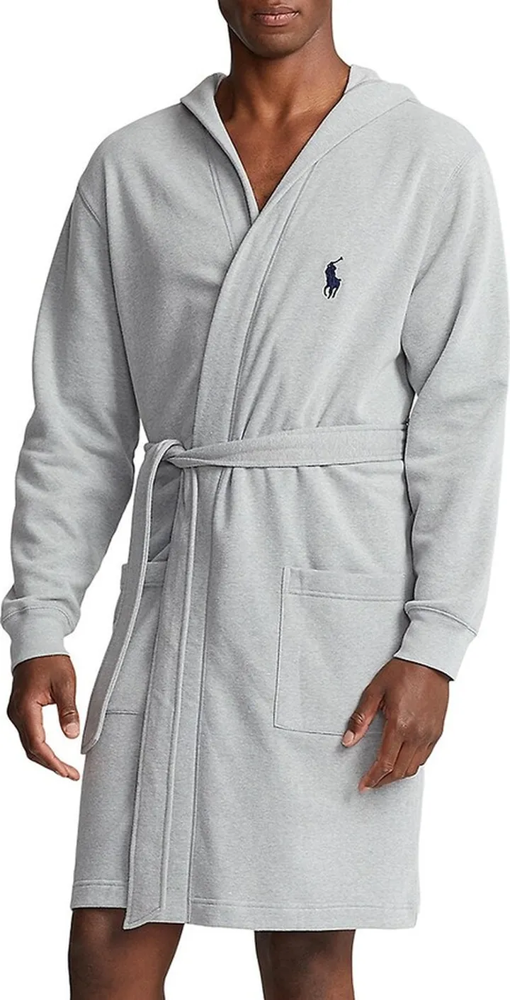 Logo Hooded Robe