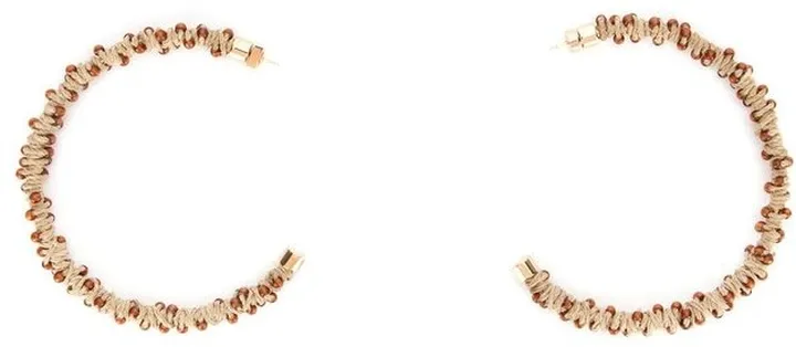 Jacquemus Les Creoles Circle Earrings