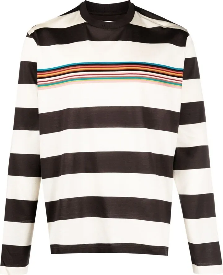 Striped Long-Sleeve T-Shirt