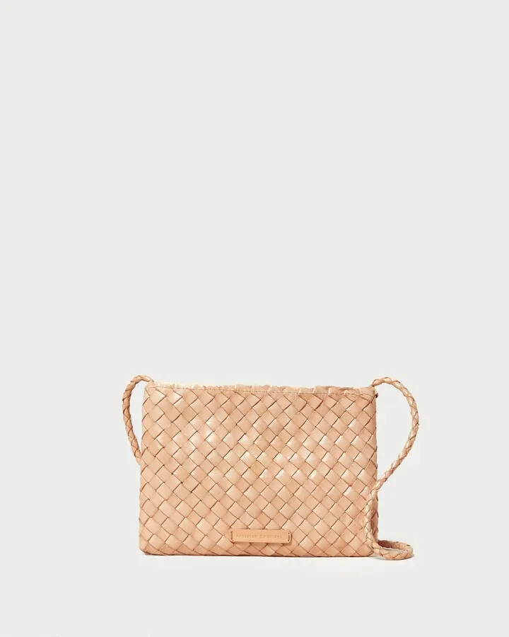 Marison Desert Sand Woven Crossbody