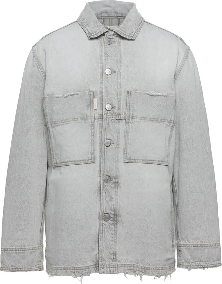 Denim Outerwear Light Grey