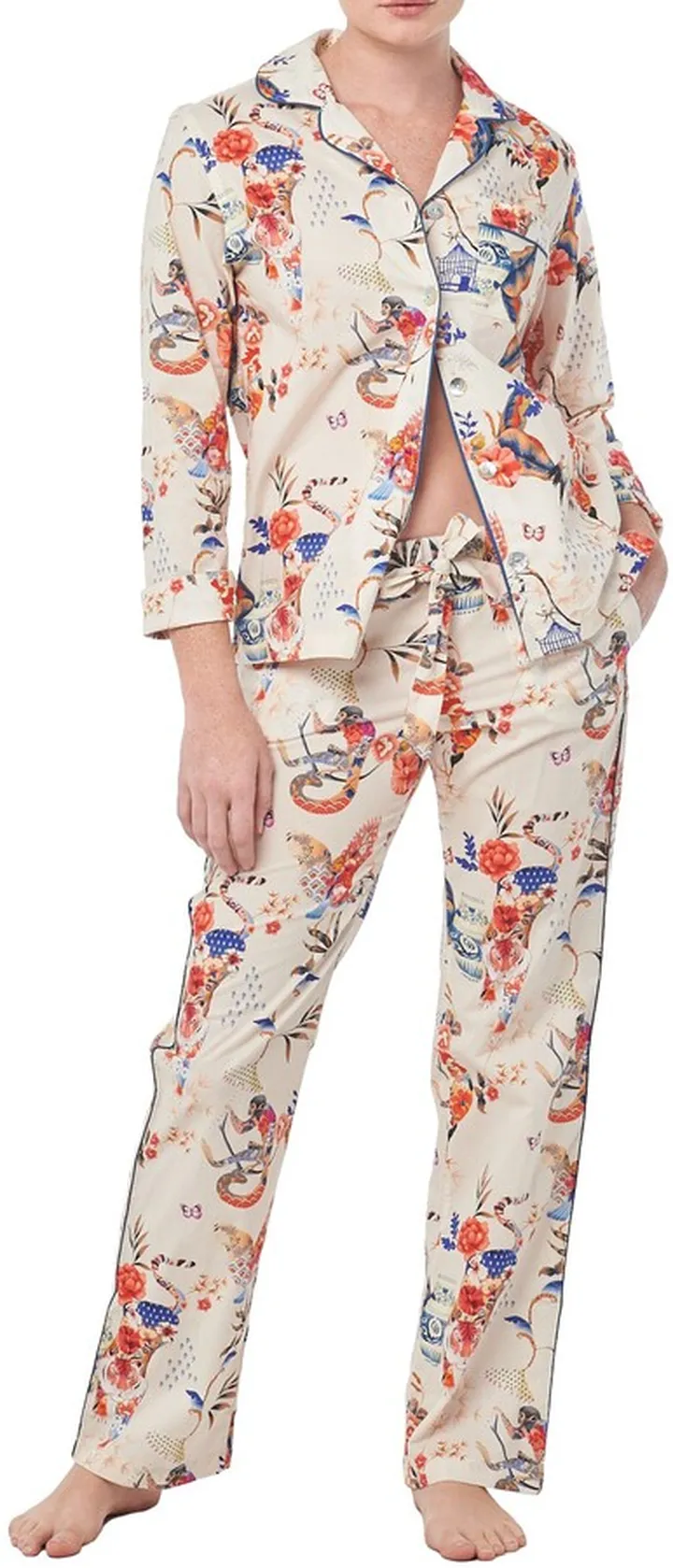 Emma Secret Garden Cotton Pajamas