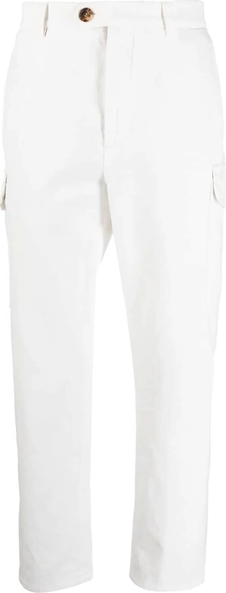 Dyed tapered trousers