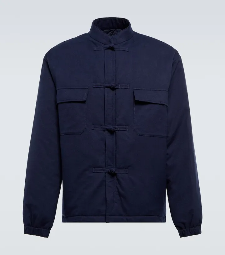 Cotton blouson jacket