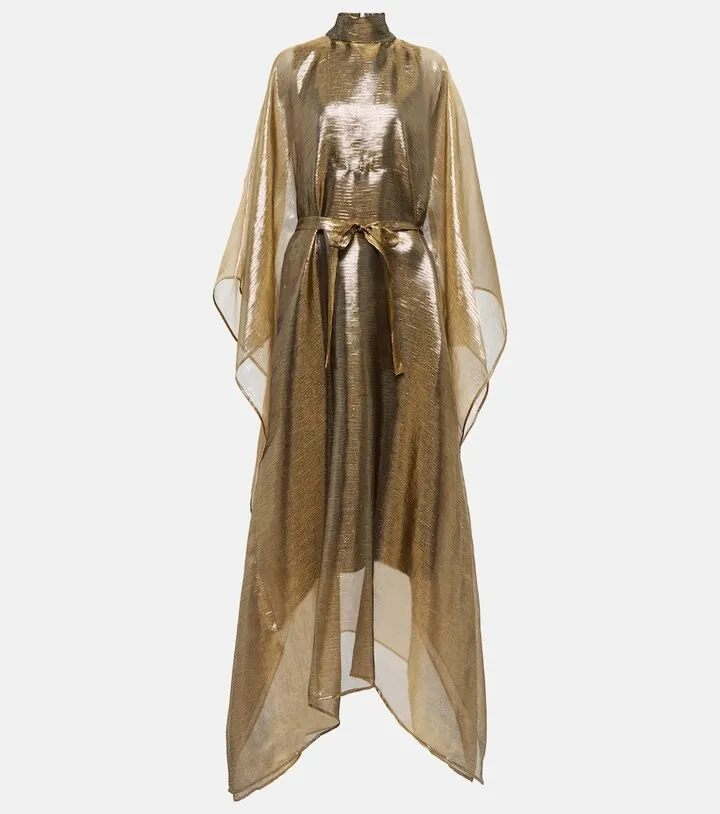 Mirage lame gown