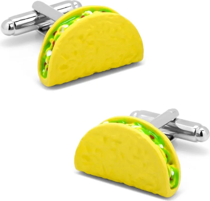 3D Taco Cufflinks