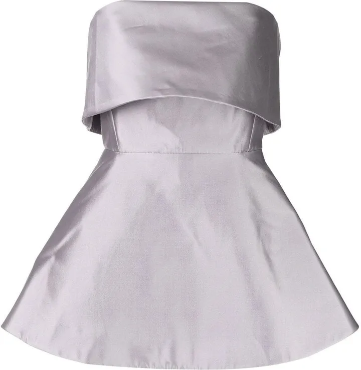 May tube-top mini dress