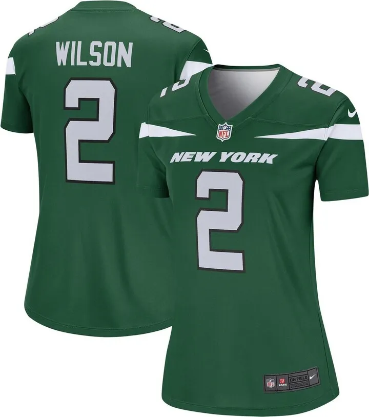 Women's Zach Wilson Gotham Green New York Jets Legend Jersey