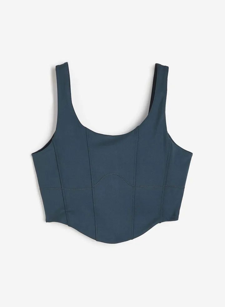 Strap Detail Crop Top