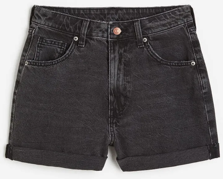 High Waist Denim Shorts