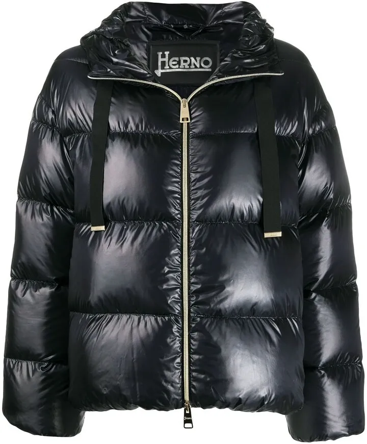 Quilted Hooded Puffer Jacket