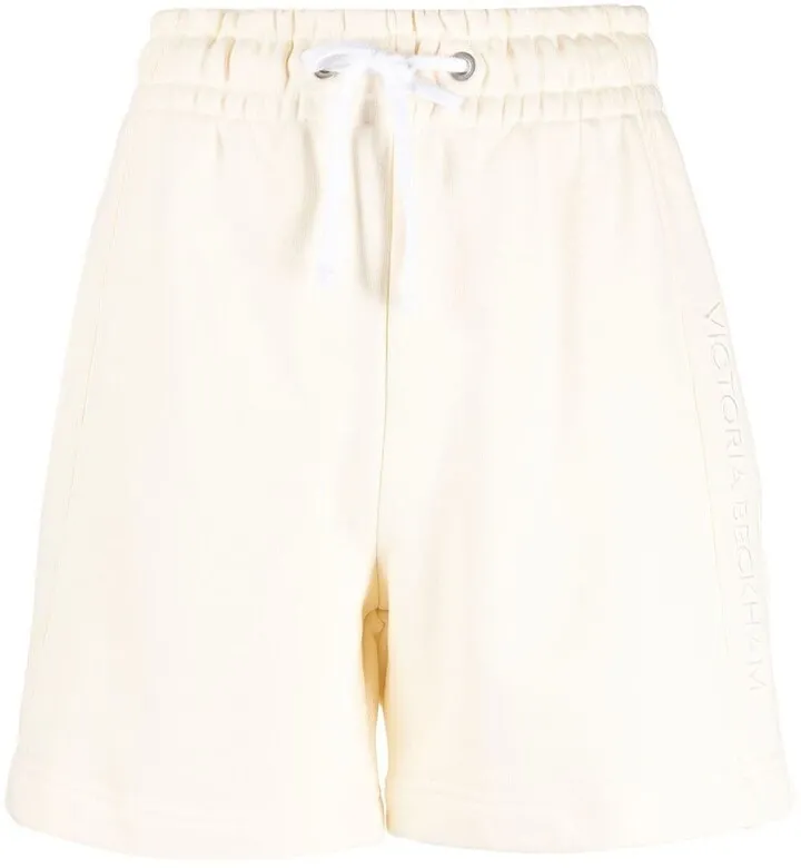 Logo-Embroidered Drawstring Shorts