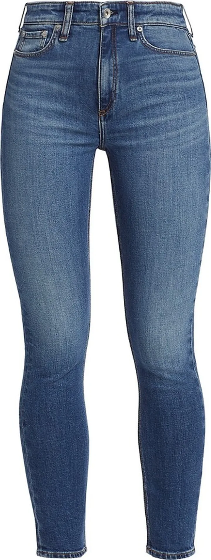 Nina High-Rise Ankle Ciagarette Jeans