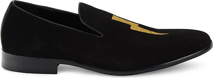 Suede Strike Loafers