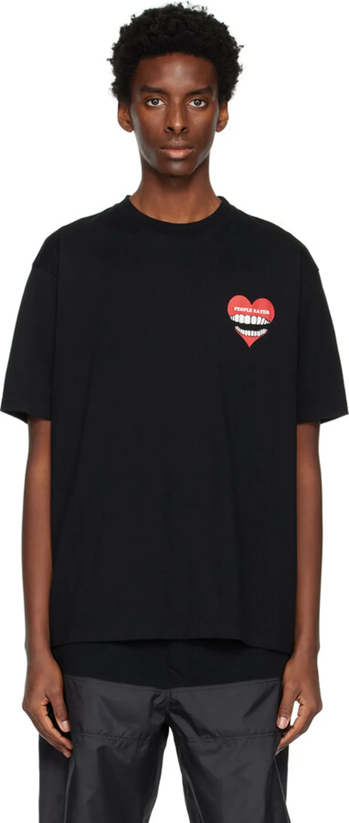 UNDERCOVER Black Printed T-Shirt