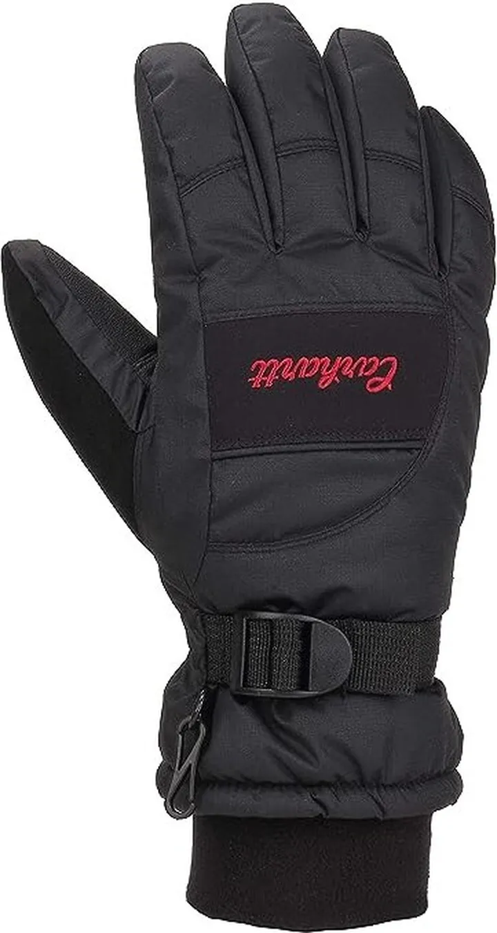 Carhartt Womens Waterproof Glove (Black) Extreme Cold Weather Gloves