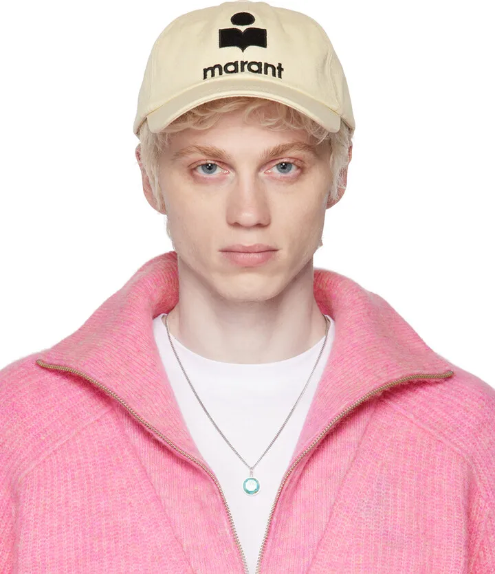 Isabel Marant White Tyron Cap